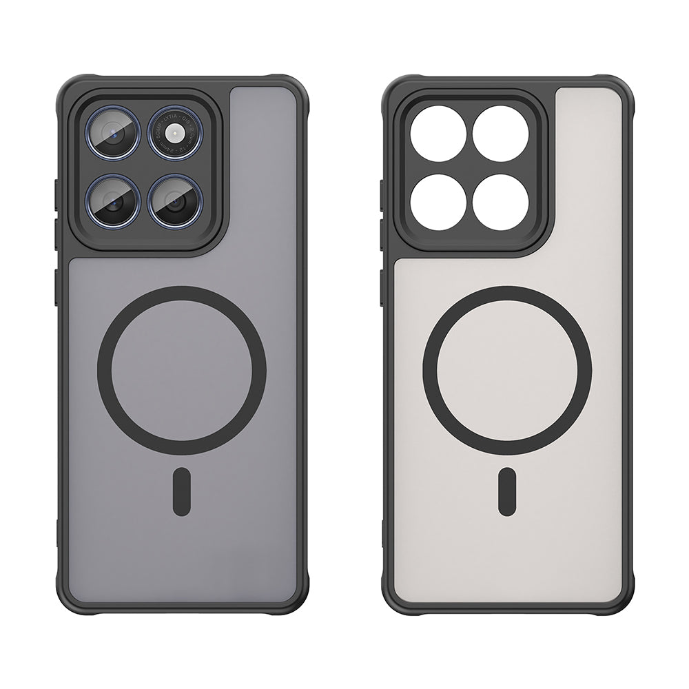 MagSafe Case for Motorola Edge 60 Fusion / Edge 60, Techsuit, HaloFrost II, Black