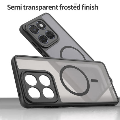 Ovitek MagSafe za Motorola Edge 70 Ultra / Signature, Techsuit, HaloFrost II, Temno modra