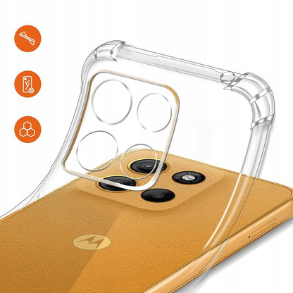 MagSafe Case for Motorola Moto G15 / G15 Power, Techsuit, Shockproof, Transparent