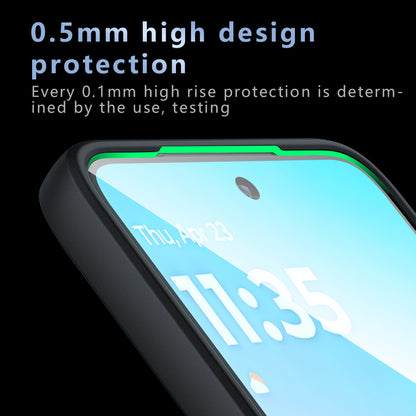 Ovitek MagSafe za Motorola Moto G77 / G67, Techsuit, PureFrost, Saten Črna