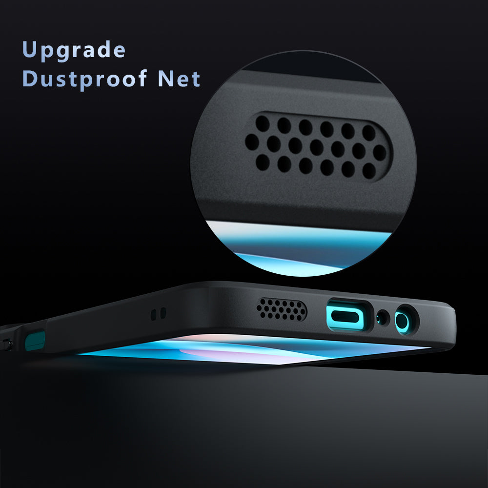 Ovitek MagSafe za Motorola Moto G77 / G67, Techsuit, PureFrost, Saten Črna