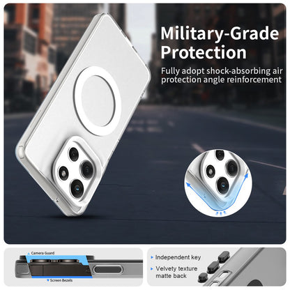 Ovitek MagSafe za Motorola Moto G86, Techsuit, CandyCase, Bela