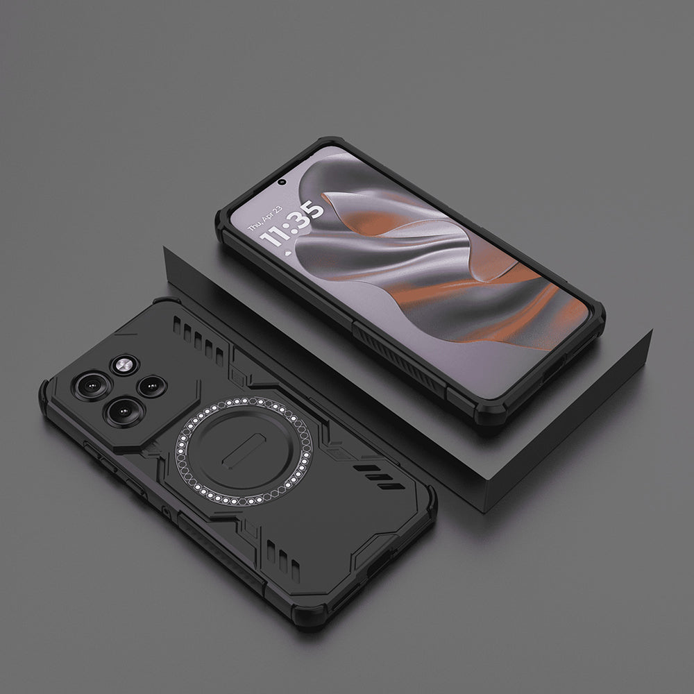 MagSafe ovitek za Motorola ThinkPhone 25 / Edge 50 Neo, Techsuit, ArmorMag, Črn