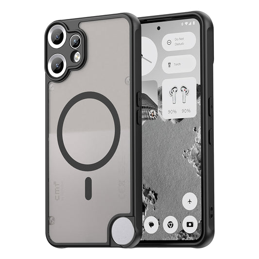 MagSafe ovitek za Nothing CMF Phone 2 Pro, Techsuit, HaloFrost II, Črn