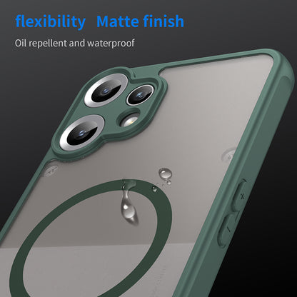 MagSafe ovitek za Nothing CMF Phone 2 Pro, Techsuit, HaloFrost II, Zelen