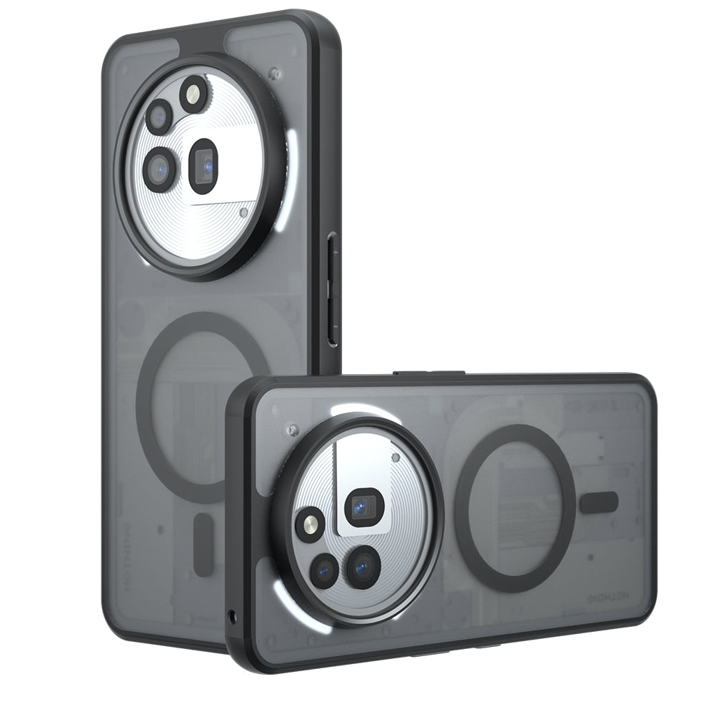 MagSafe Case for Nothing Phone (3a) Pro, Techsuit, PureFrost, Black