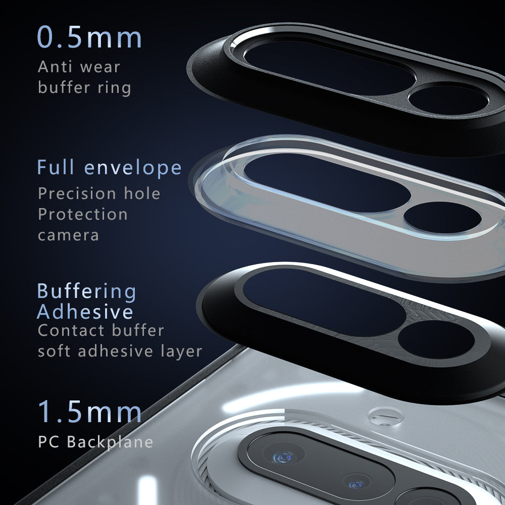 MagSafe ovitek za Nothing Phone (3a), Techsuit, PureFrost, Črn