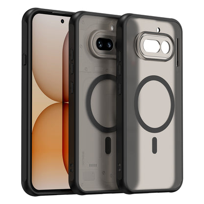 Ovitek MagSafe za Nothing Phone (4a) Pro, Techsuit, HaloFrost II, Črn