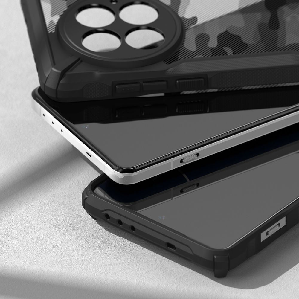 Ovitek MagSafe za OnePlus 13, Ringke, Fusion X, Črn