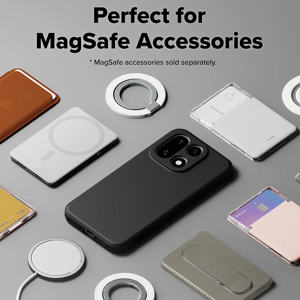 Ovitek MagSafe za OnePlus 15, Ringke, Onyx, Črn