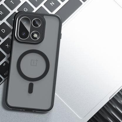 Ovitek MagSafe za OnePlus 15, Techsuit, PureFrost, Satenasto črn