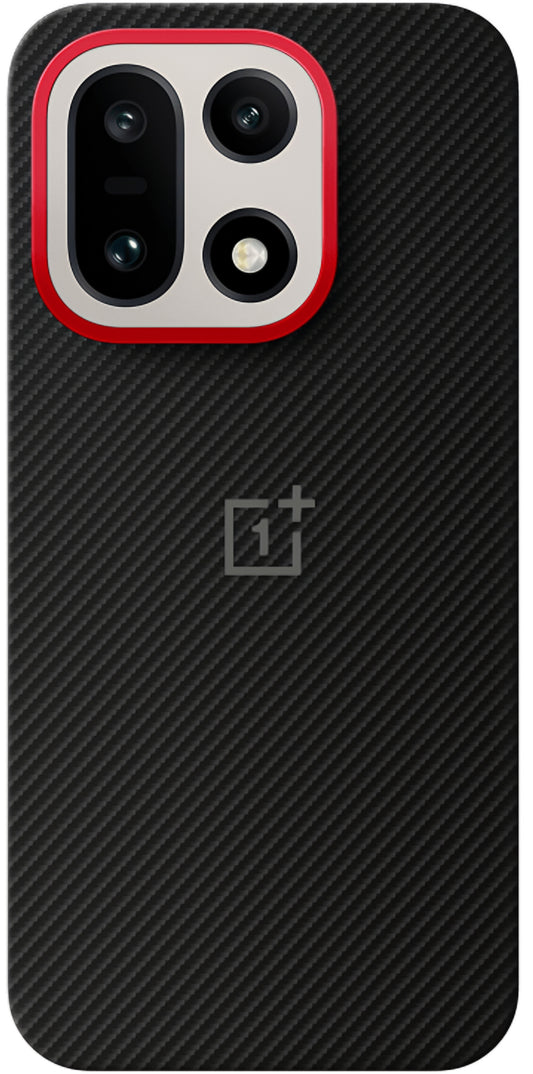 Ovitek za OnePlus 15, Aramid Fiber Magnetic, Črn 5431102021