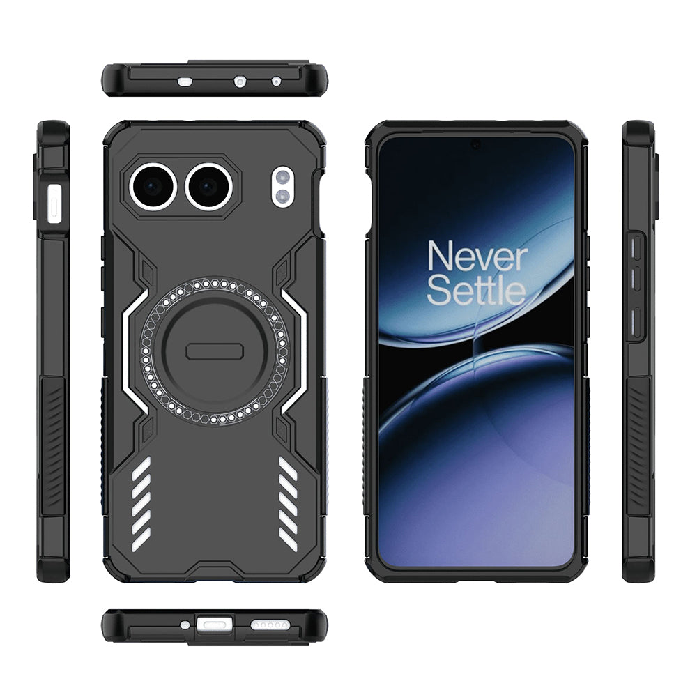 MagSafe ovitek za OnePlus Nord 4, Techsuit, ArmorMag, Črn