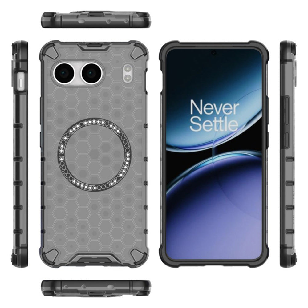 MagSafe ovitek za OnePlus Nord 4, Techsuit, HoneyComb Shield, Črn
