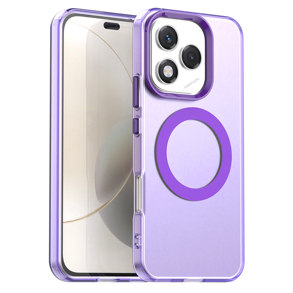 Ovitek MagSafe za Oppo A5 4G, Techsuit, CandyCase, Vijoličen