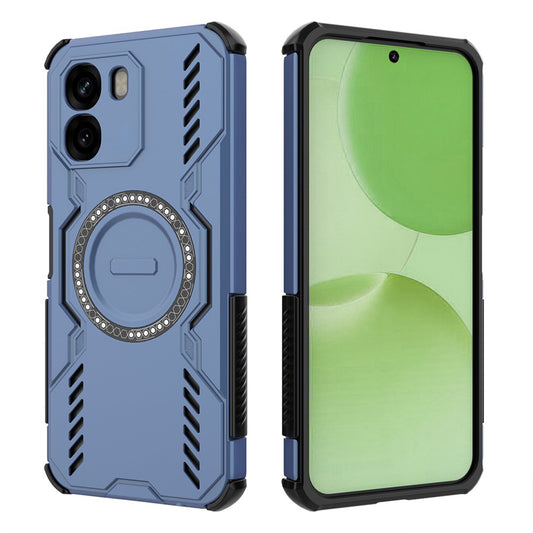 Ovitek MagSafe za Oppo A6 4G, Techsuit, ArmorMag, Modra