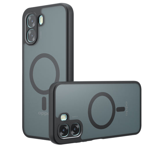 MagSafe ovitek za Oppo A6k 4G / A6x 4G / A6x, Techsuit, PureFrost, mat črn