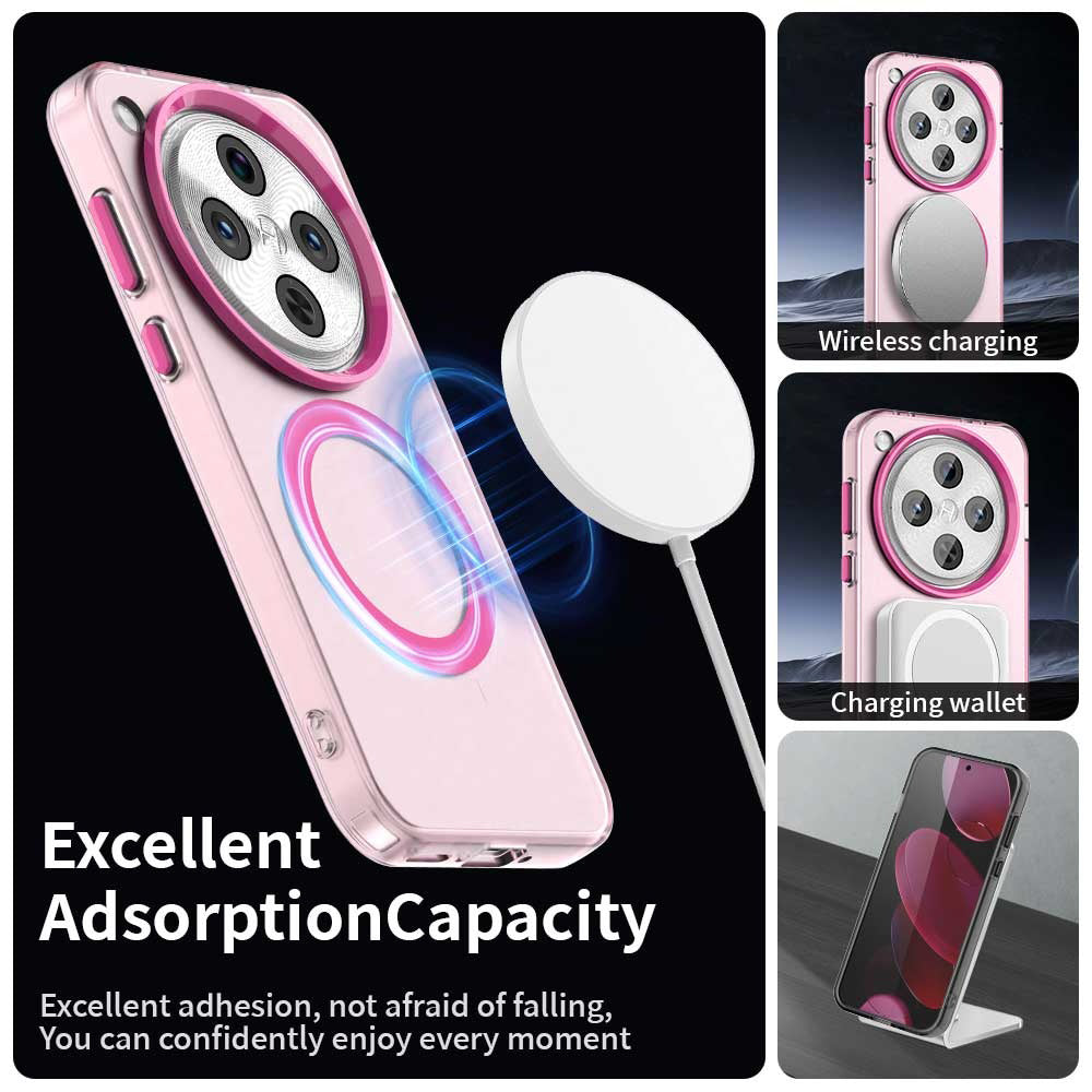 MagSafe ovitek za Oppo Find X8 Pro, Techsuit, CandyCase, roza