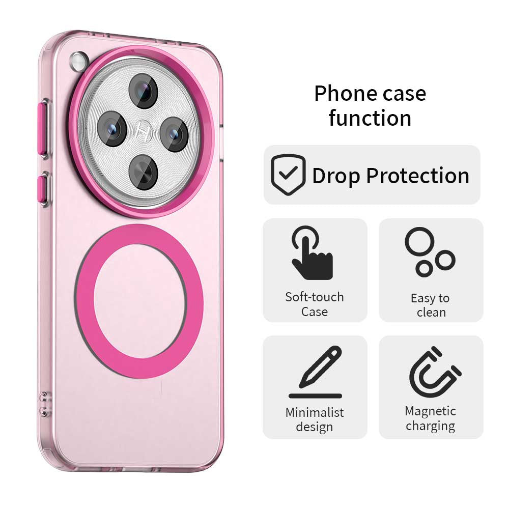 MagSafe ovitek za Oppo Find X8 Pro, Techsuit, CandyCase, roza