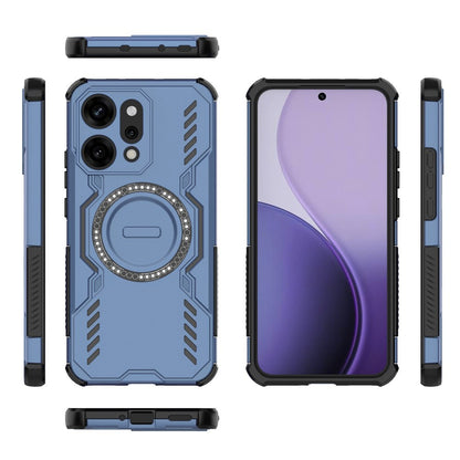 MagSafe ovitek za Oppo Reno14 Pro, Techsuit, ArmorMag, modra