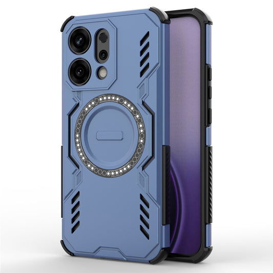 MagSafe Case for Oppo Reno14, Techsuit, ArmorMag, Blue