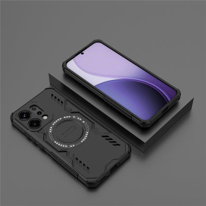 MagSafe ovitek za Oppo Reno14, Techsuit, ArmorMag, Črn