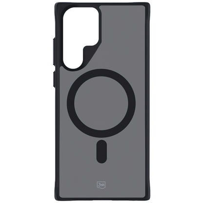 MagSafe Case for Samsung Galaxy S22 Ultra 5G S908, 3MK, Smoke MagCase, Black 