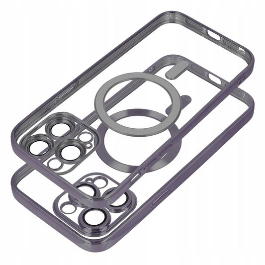 Ovitek MagSafe za Samsung Galaxy S25 Ultra S938, OEM, Electro Mag, rdeč