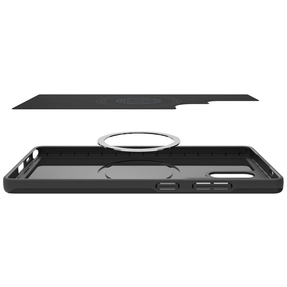 MagSafe ovitek za Samsung Galaxy S25 Ultra S938, Spigen, Thin Fit, Črn ACS08946