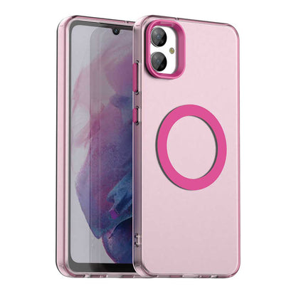 MagSafe ovitek za Samsung Galaxy A05 A055, Techsuit, CandyCase, roza