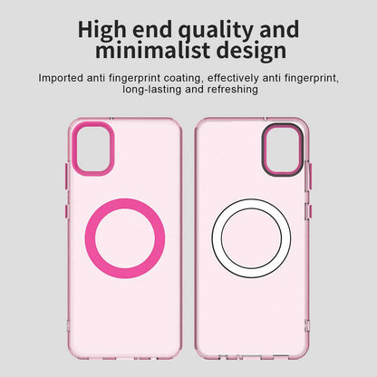 MagSafe ovitek za Samsung Galaxy A05 A055, Techsuit, CandyCase, roza