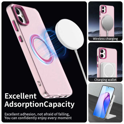 MagSafe ovitek za Samsung Galaxy A05 A055, Techsuit, CandyCase, roza