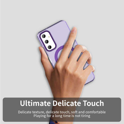 MagSafe ovitek za Samsung Galaxy A05s A057, Techsuit, CandyCase, Vijoličen