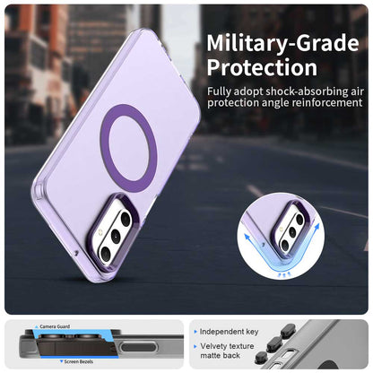 MagSafe ovitek za Samsung Galaxy A05s A057, Techsuit, CandyCase, Vijoličen