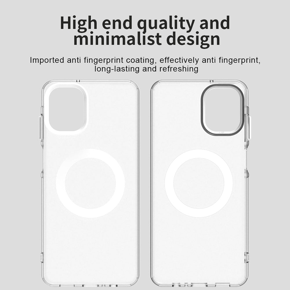 Ovitek MagSafe za Samsung Galaxy A07 4G A075, Techsuit, CandyCase, Bela