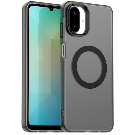 Ovitek MagSafe za Samsung Galaxy A07 4G A075, Techsuit, CandyCase, Črn