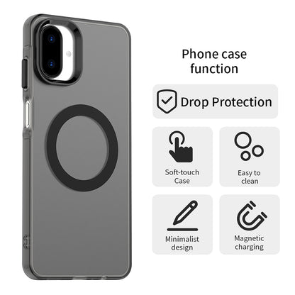 Ovitek MagSafe za Samsung Galaxy A07 4G A075, Techsuit, CandyCase, Črn