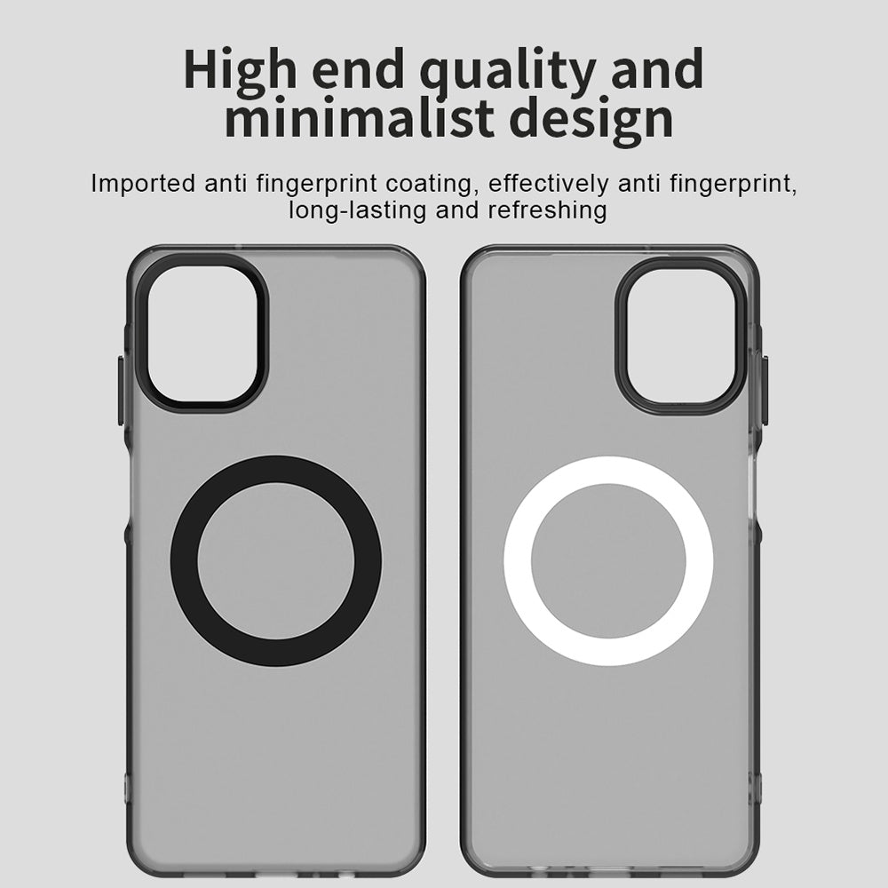Ovitek MagSafe za Samsung Galaxy A07 4G A075, Techsuit, CandyCase, Črn