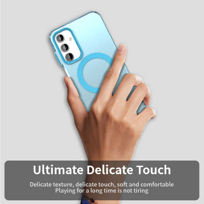 MagSafe ovitek za Samsung Galaxy A15 5G A156 / A15 A155, Techsuit, CandyCase, modra