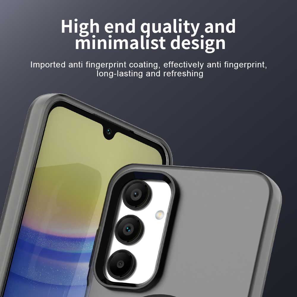 MagSafe ovitek za Samsung Galaxy A16 5G A166 / A16 4G A165, Techsuit, CandyCase, Črn