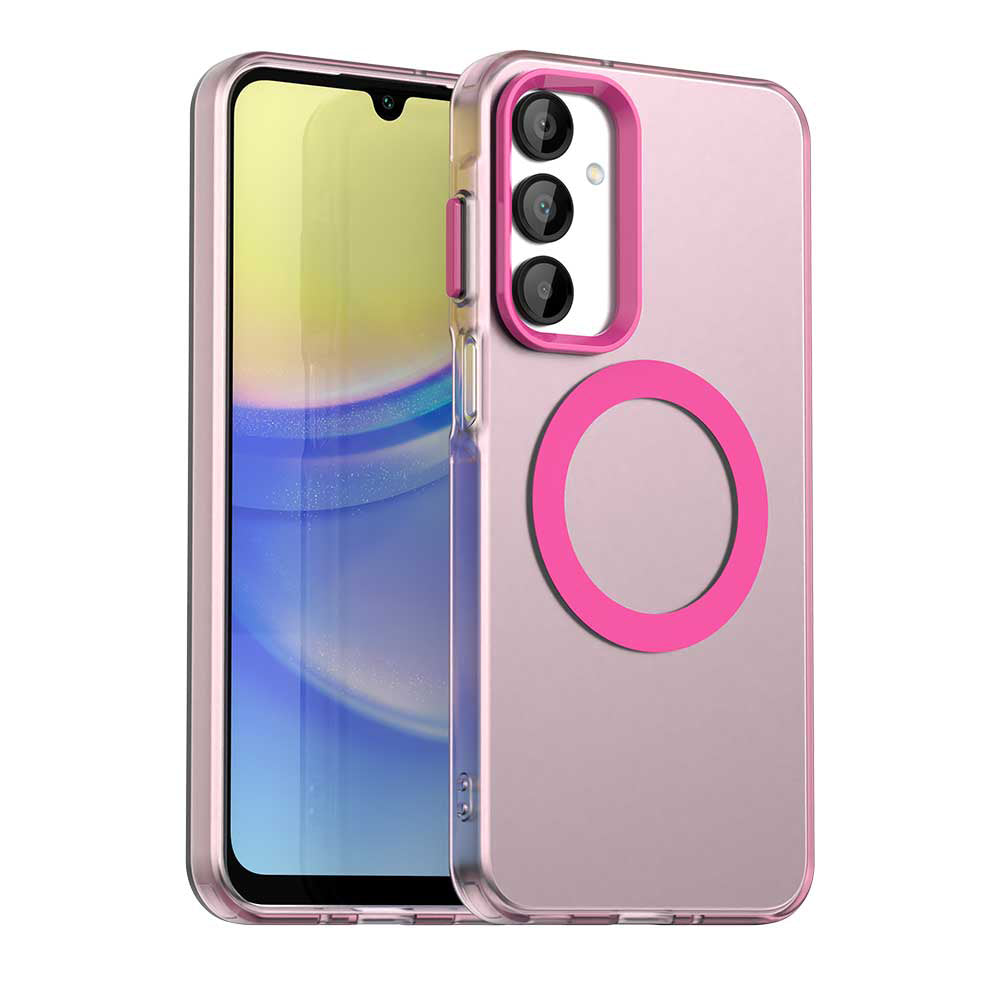MagSafe Case for Samsung Galaxy A16 5G A166 / A16 4G A165, Techsuit, CandyCase, Pink
