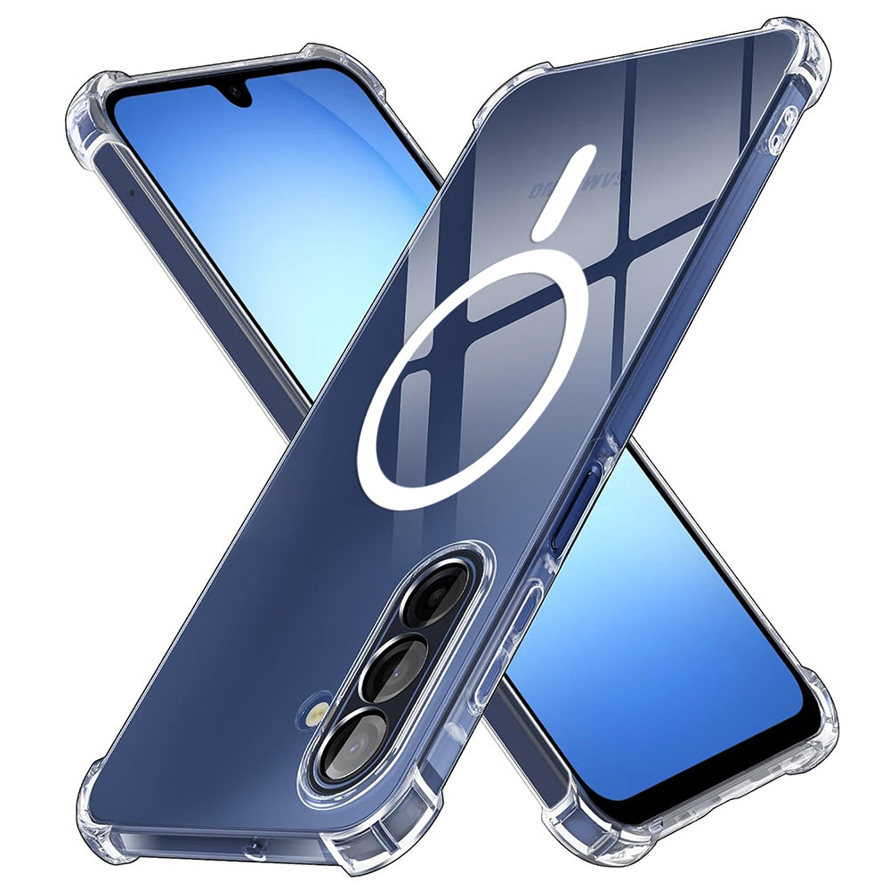 MagSafe ovitek za Samsung Galaxy A17 5G, Techsuit, odporen na udarce, prozoren