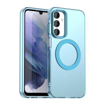 MagSafe ovitek za Samsung Galaxy A25 A256, Techsuit, CandyCase, modra