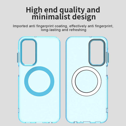 MagSafe ovitek za Samsung Galaxy A25 A256, Techsuit, CandyCase, modra