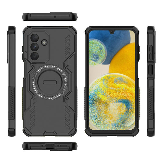 MagSafe ovitek za Samsung Galaxy A26 A266, Techsuit, ArmorMag, Črn