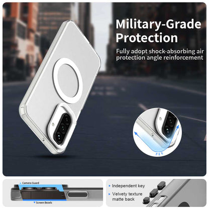 MagSafe ovitek za Samsung Galaxy A26 A266, Techsuit, CandyCase, bel