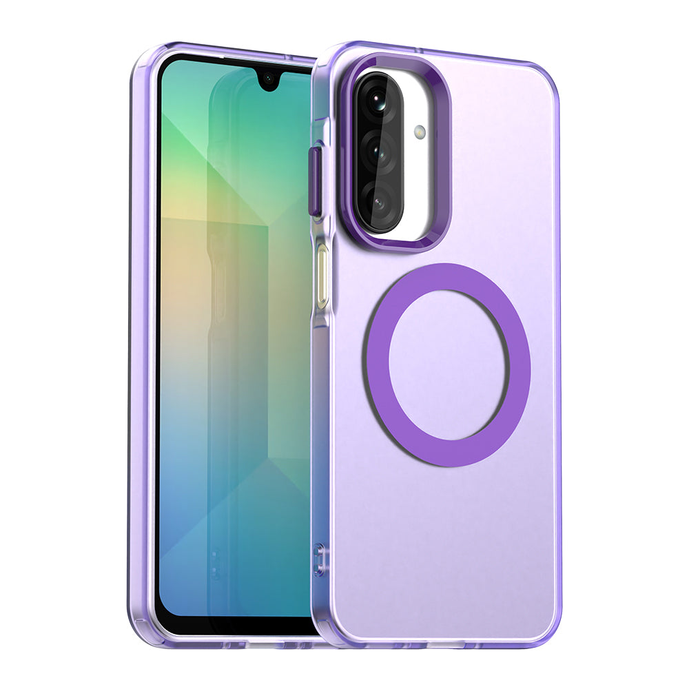 MagSafe ovitek za Samsung Galaxy A26 A266, Techsuit, CandyCase, Vijoličen