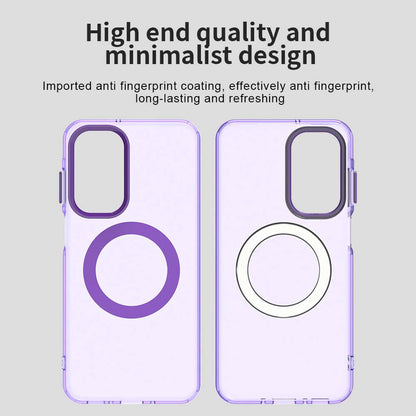 MagSafe ovitek za Samsung Galaxy A26 A266, Techsuit, CandyCase, Vijoličen
