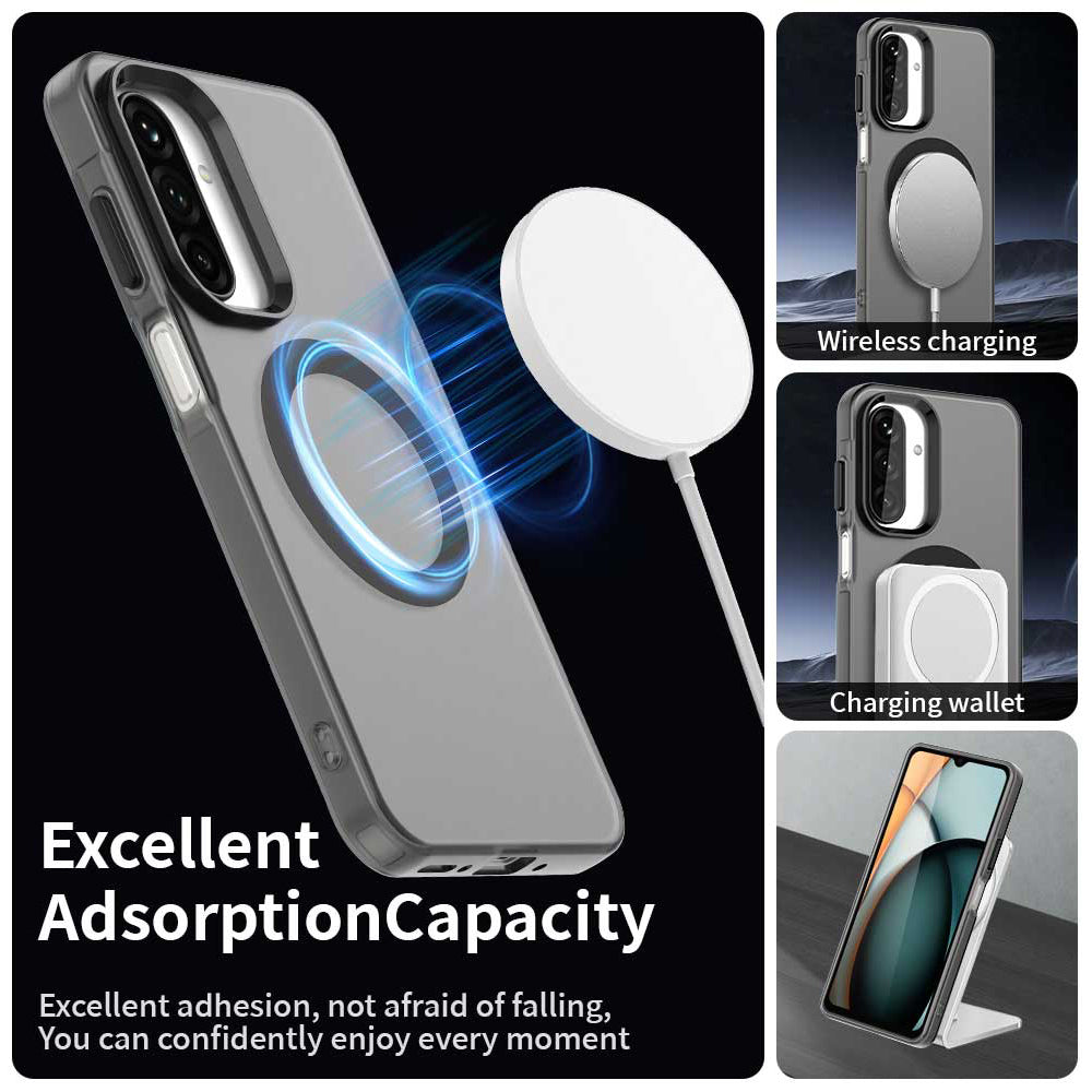 MagSafe Case for Samsung Galaxy A26 A266, Techsuit, CandyCase, Black