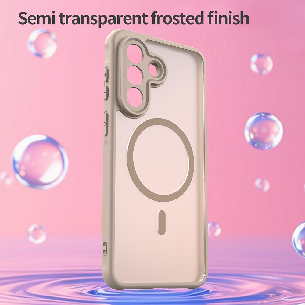 MagSafe ovitek za Samsung Galaxy A27 5G, Techsuit, HaloFrost II, zlata